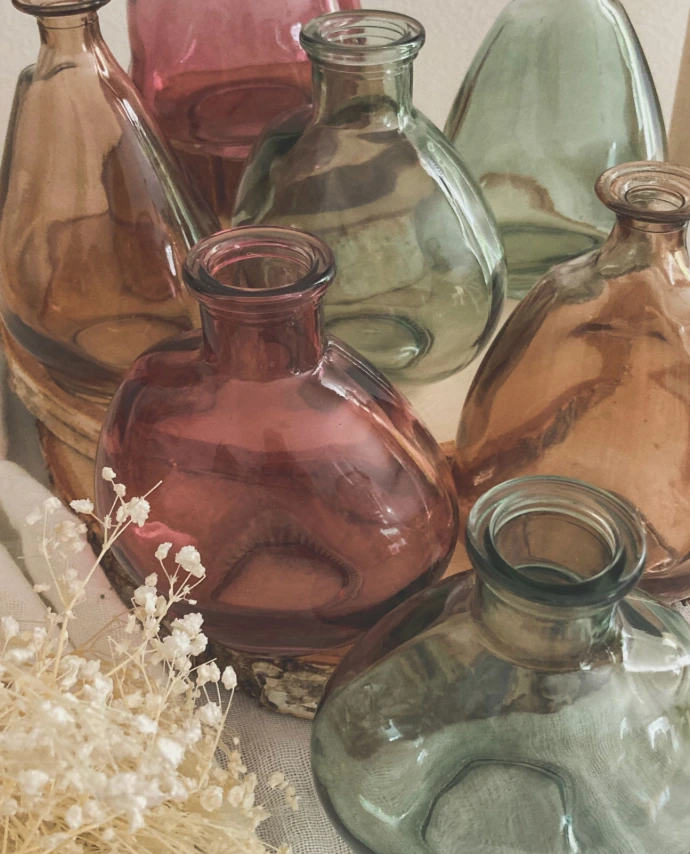Vase Célestine (Framboise)